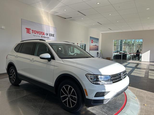 used 2021 Volkswagen Tiguan car, priced at $18,990