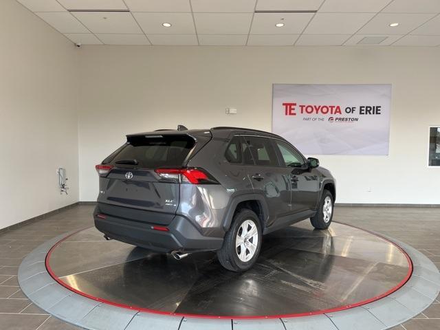 used 2021 Toyota RAV4 car, priced at $28,550