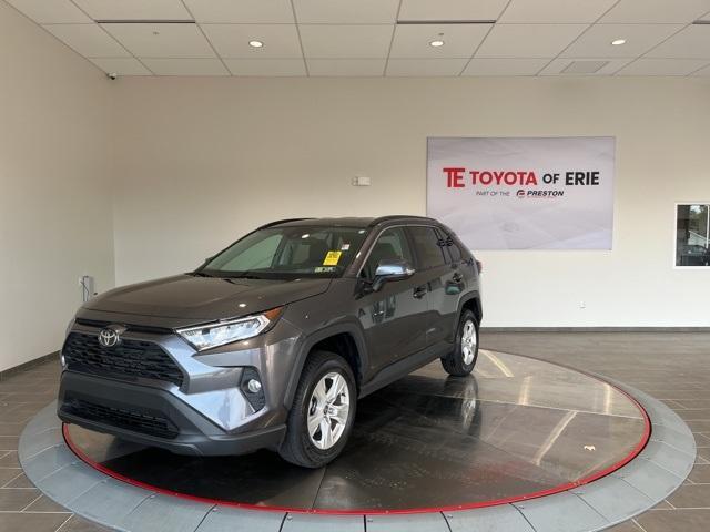 used 2021 Toyota RAV4 car, priced at $28,550