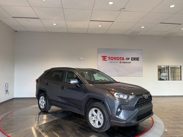 used 2021 Toyota RAV4 car, priced at $28,550