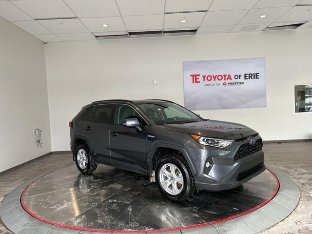 used 2021 Toyota RAV4 Hybrid car, priced at $28,990