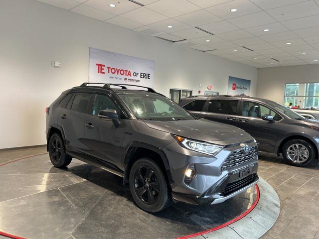 used 2019 Toyota RAV4 Hybrid car, priced at $24,990