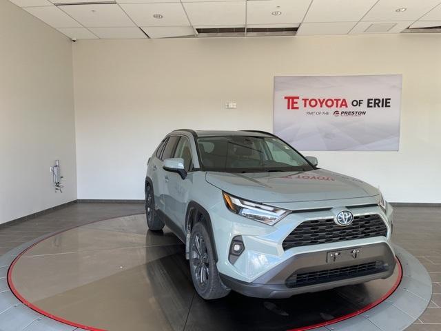 used 2022 Toyota RAV4 Hybrid car, priced at $34,550