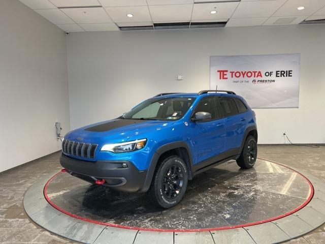 used 2021 Jeep Cherokee car, priced at $24,990