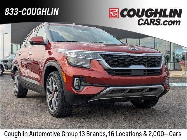 used 2021 Kia Seltos car, priced at $18,484