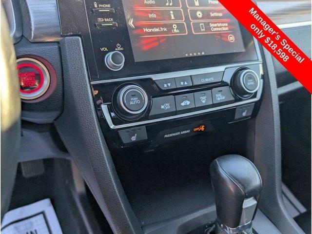 used 2020 Honda Civic car, priced at $18,598