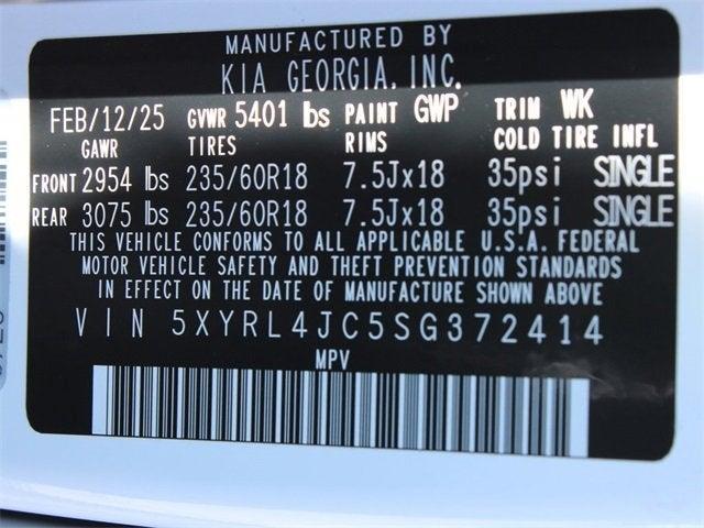 new 2025 Kia Sorento car, priced at $32,785