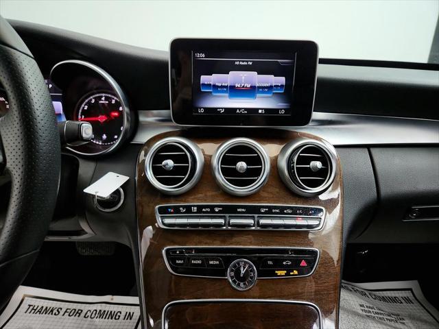 used 2018 Mercedes-Benz C-Class car, priced at $13,295