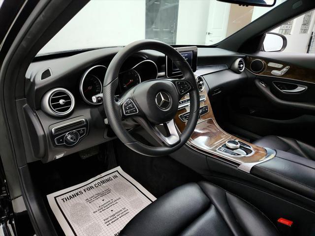 used 2018 Mercedes-Benz C-Class car, priced at $13,295