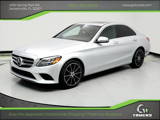 used 2020 Mercedes-Benz C-Class car, priced at $15,550