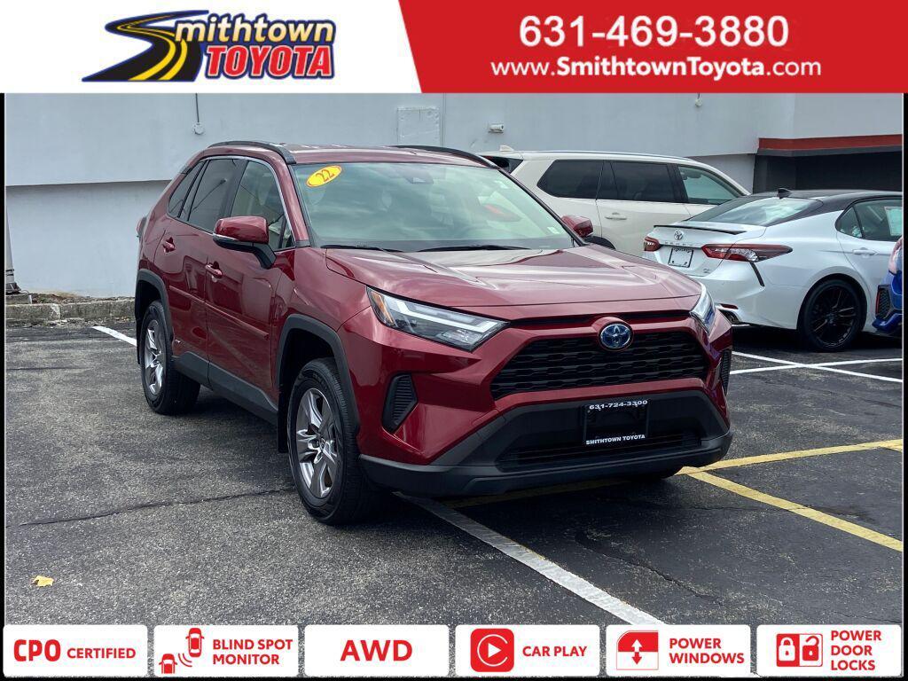 used 2022 Toyota RAV4 Hybrid car, priced at $32,991