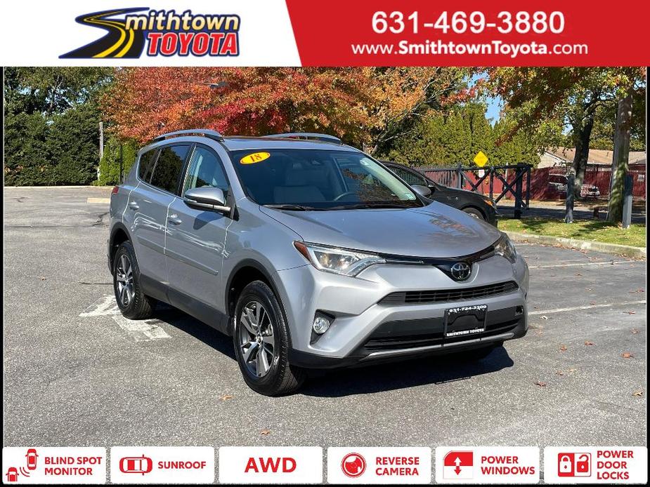 used 2018 Toyota RAV4 car, priced at $26,491