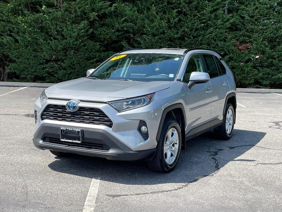 used 2021 Toyota RAV4 Hybrid car, priced at $31,991