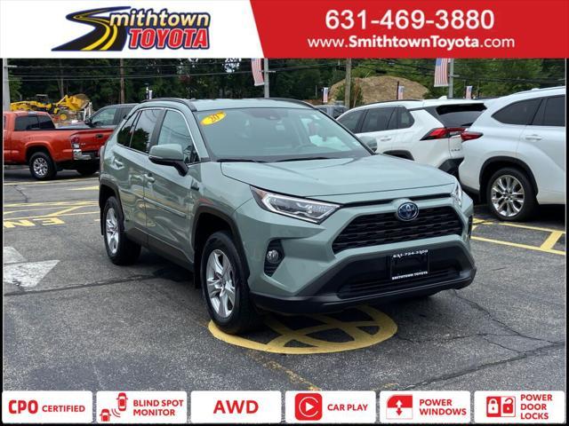 used 2020 Toyota RAV4 Hybrid car, priced at $30,791