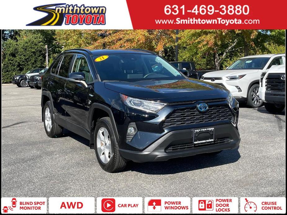 used 2021 Toyota RAV4 Hybrid car, priced at $31,991