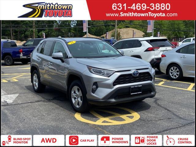 used 2021 Toyota RAV4 Hybrid car, priced at $31,991