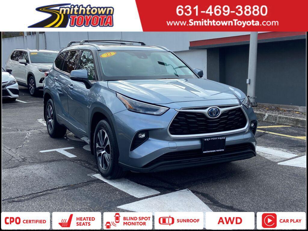 used 2022 Toyota Highlander Hybrid car, priced at $39,991