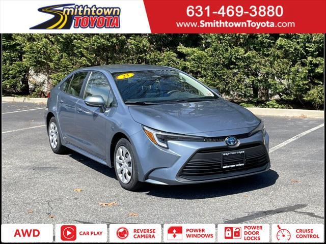 used 2023 Toyota Corolla Hybrid car, priced at $21,791