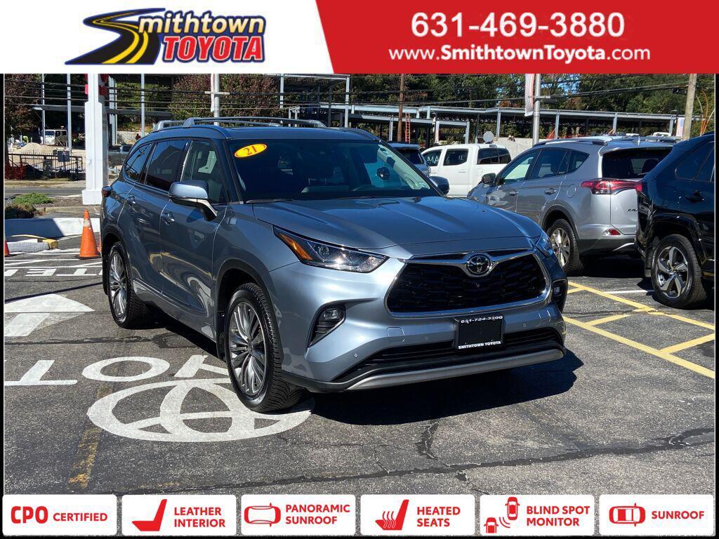 used 2021 Toyota Highlander car, priced at $39,791