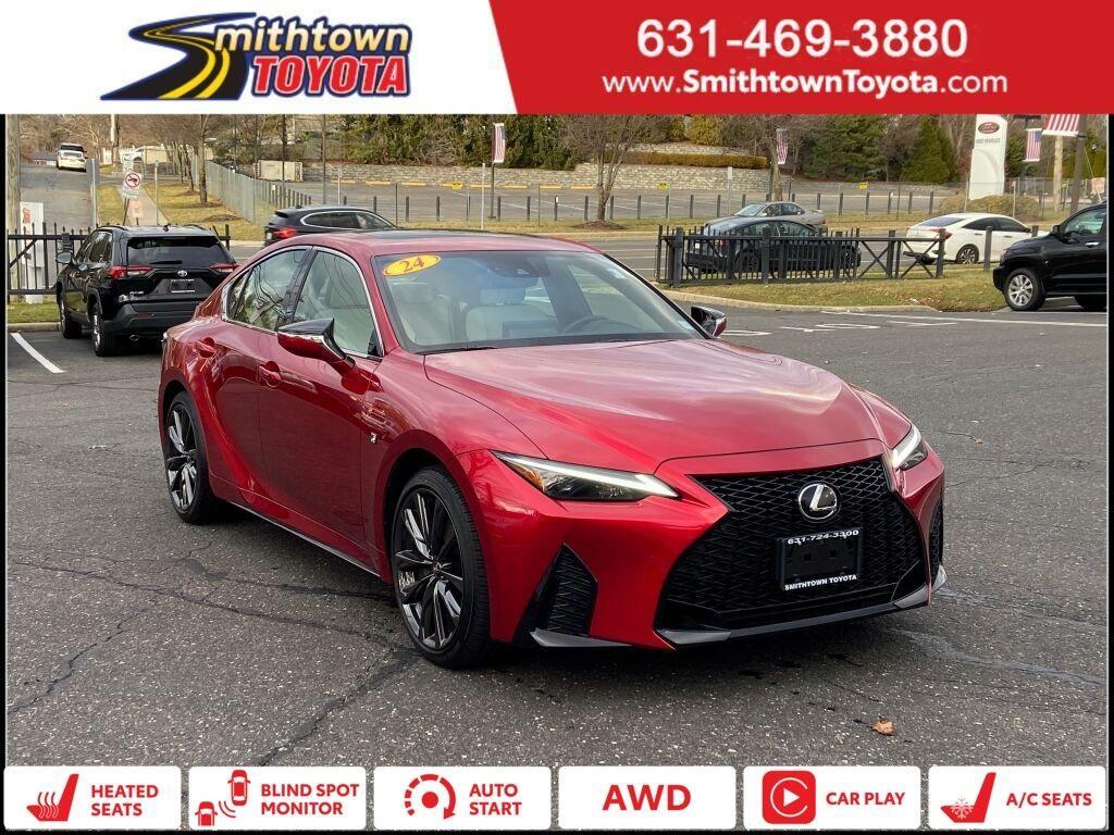 used 2024 Lexus IS 350 car, priced at $45,991