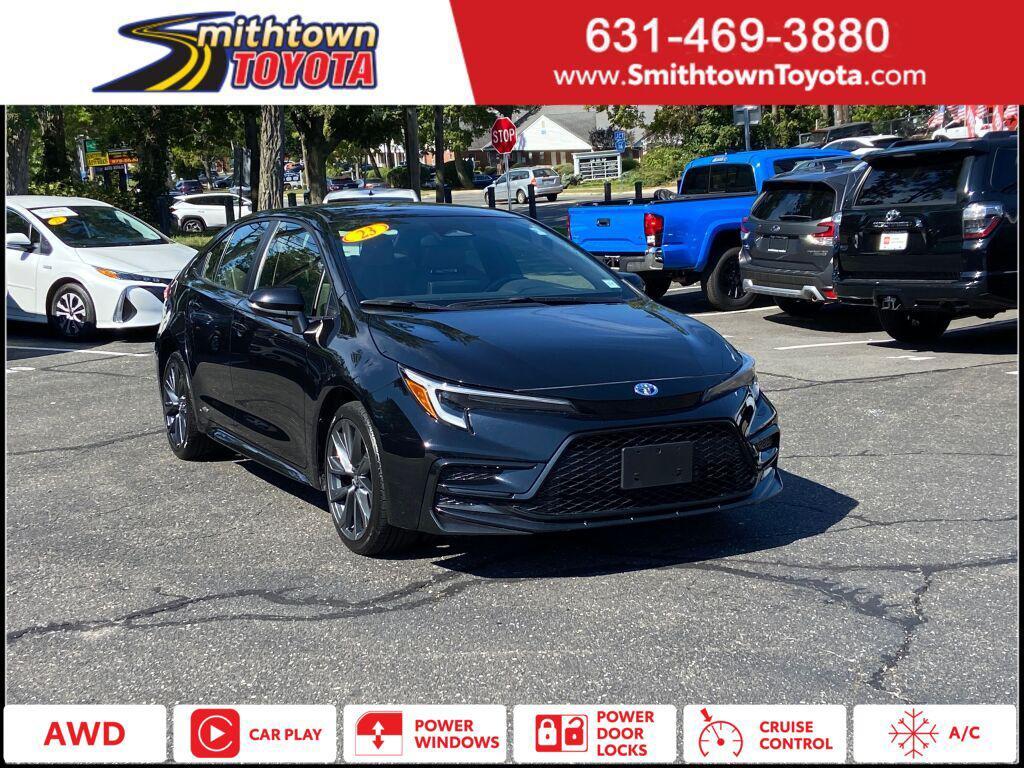 used 2023 Toyota Corolla Hybrid car, priced at $26,995