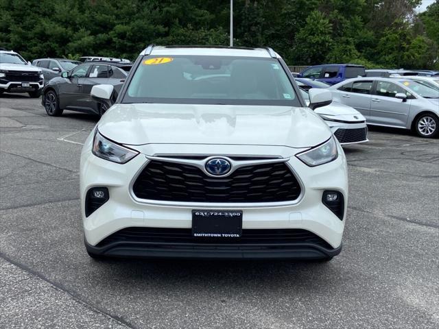 used 2021 Toyota Highlander Hybrid car, priced at $44,791