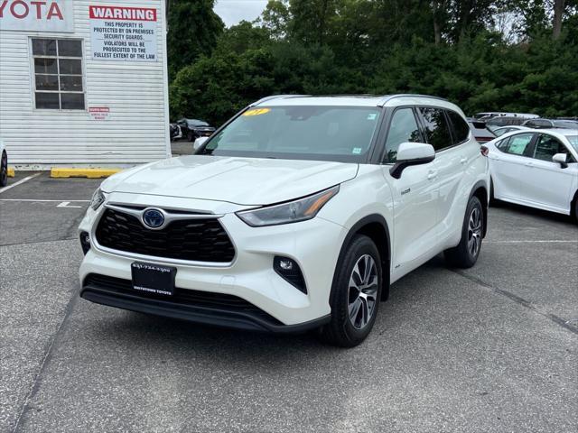 used 2021 Toyota Highlander Hybrid car, priced at $44,791
