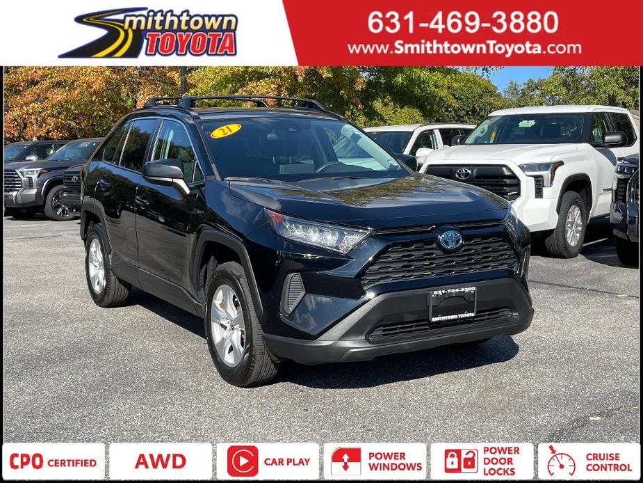 used 2021 Toyota RAV4 Hybrid car, priced at $30,991