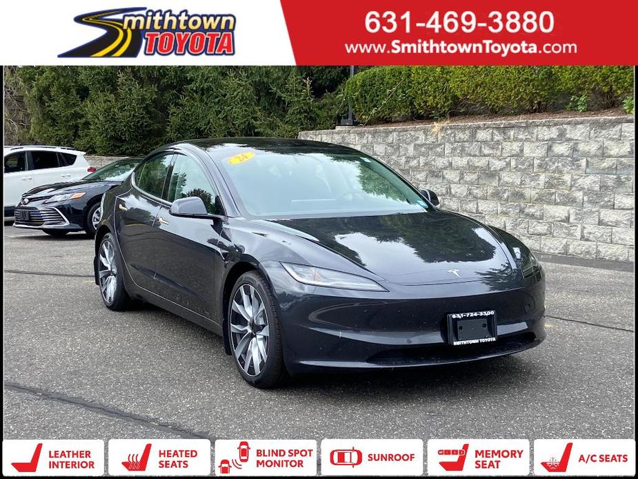 used 2024 Tesla Model 3 car, priced at $36,991