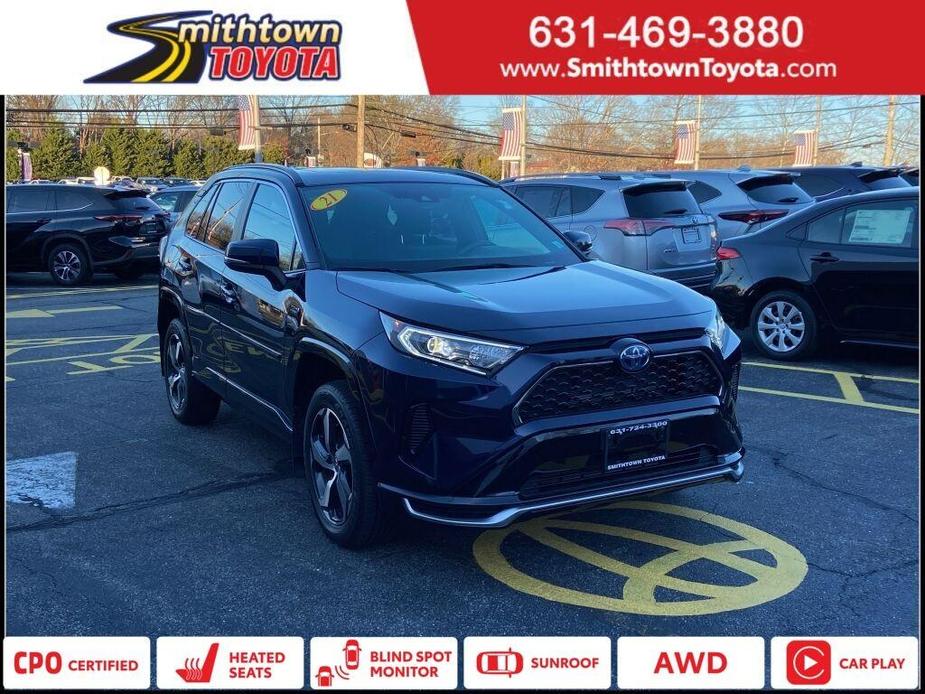 used 2021 Toyota RAV4 Prime car, priced at $37,791