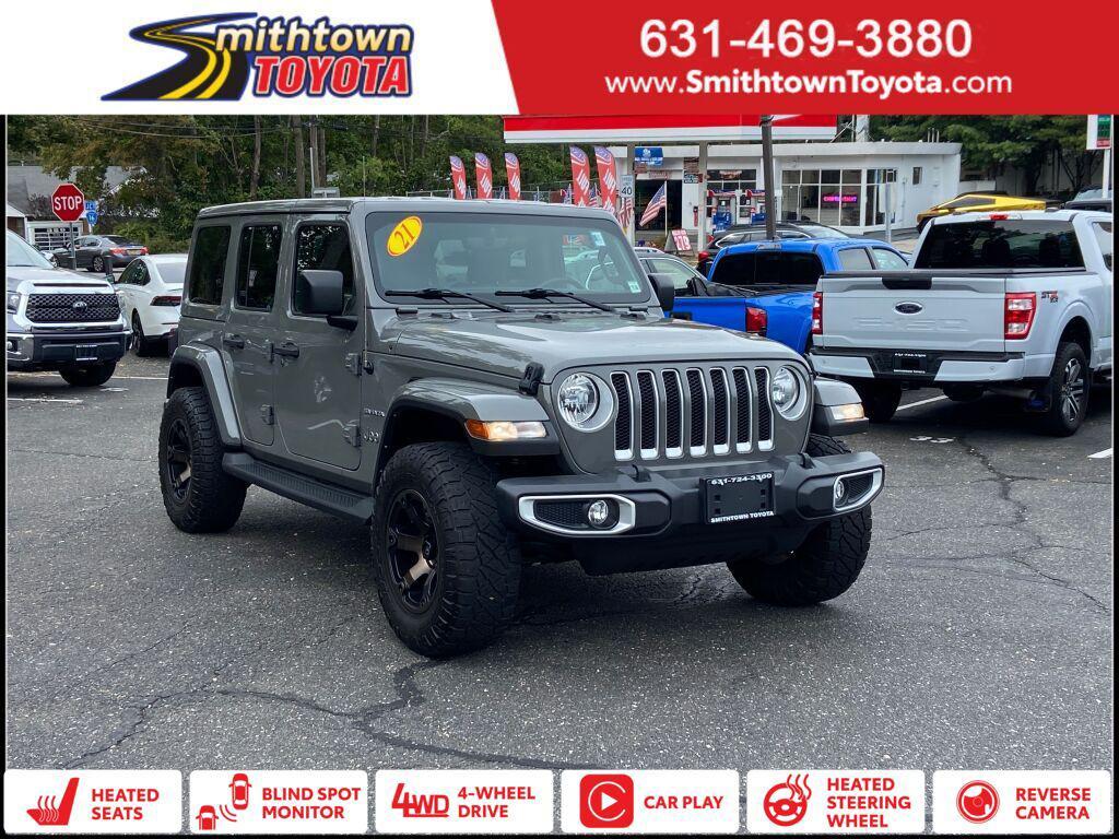 used 2021 Jeep Wrangler Unlimited car, priced at $37,791