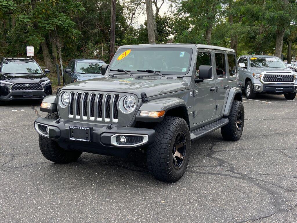 used 2021 Jeep Wrangler Unlimited car, priced at $37,791