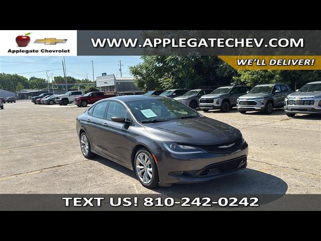 used 2015 Chrysler 200 car, priced at $6,495
