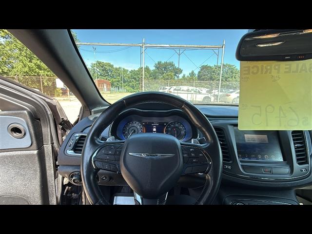 used 2015 Chrysler 200 car, priced at $6,495