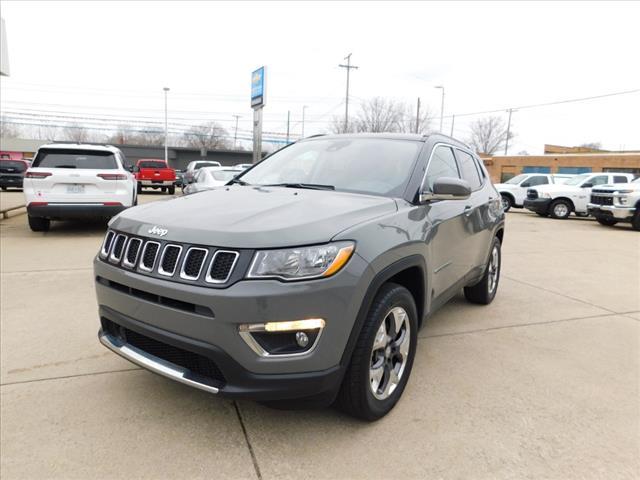 used 2021 Jeep Compass car, priced at $20,254