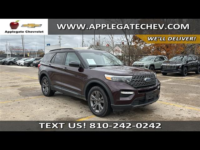 used 2022 Ford Explorer car, priced at $30,500