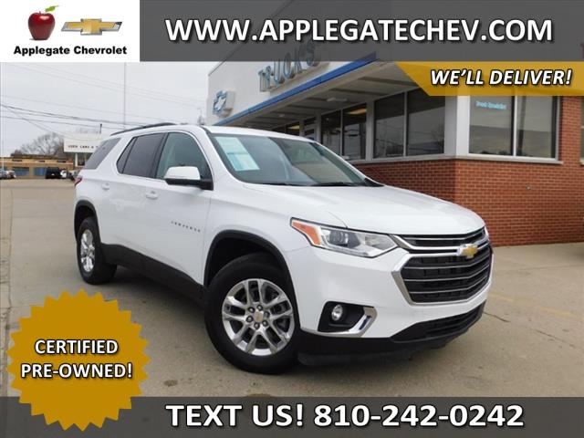 used 2021 Chevrolet Traverse car, priced at $28,185