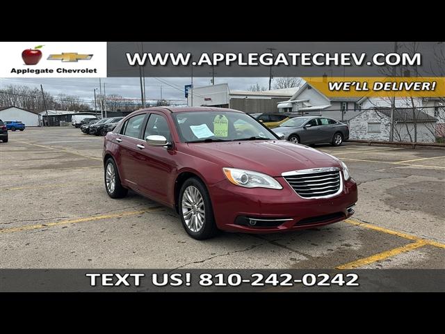 used 2013 Chrysler 200 car, priced at $8,829