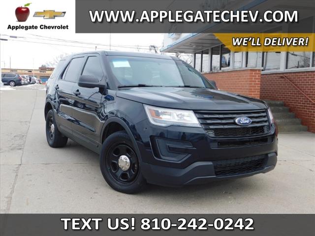 used 2018 Ford Utility Police Interceptor car, priced at $12,399