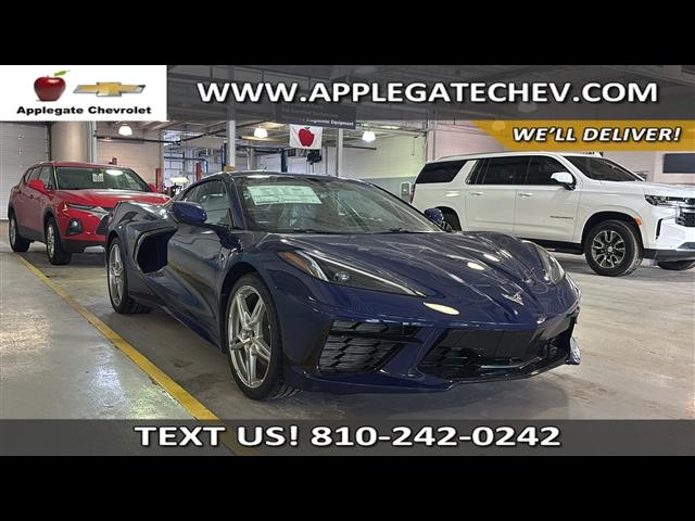 new 2025 Chevrolet Corvette car, priced at $67,058