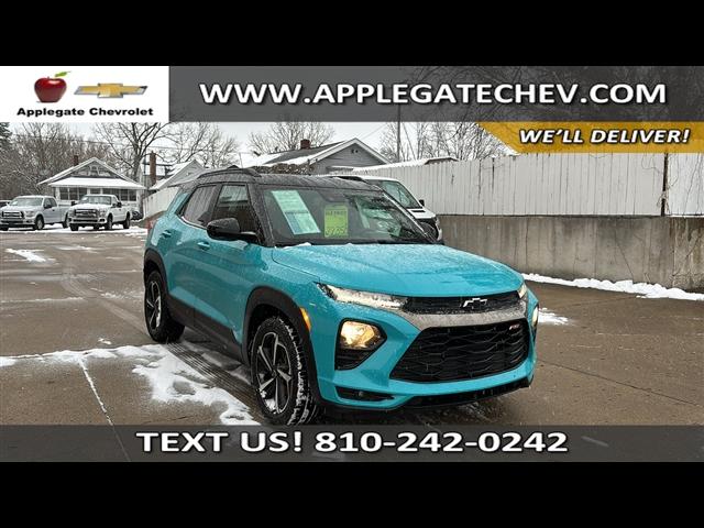 used 2021 Chevrolet TrailBlazer car, priced at $22,358