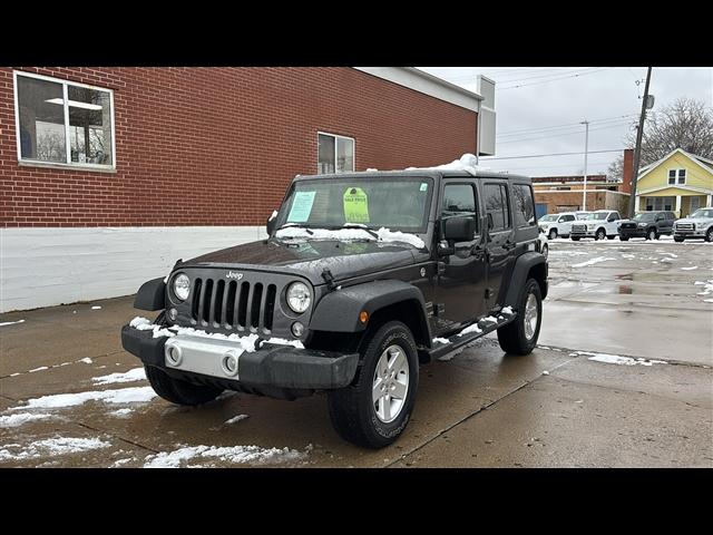 used 2017 Jeep Wrangler Unlimited car, priced at $19,990