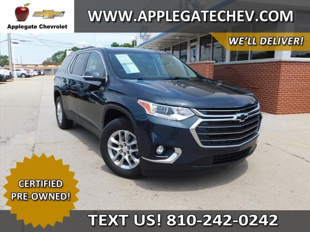 used 2021 Chevrolet Traverse car, priced at $28,395