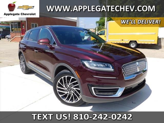 used 2019 Lincoln Nautilus car, priced at $27,364