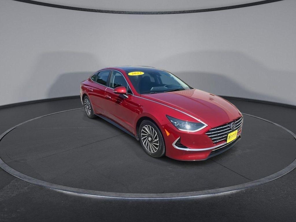 used 2023 Hyundai Sonata Hybrid car, priced at $23,477