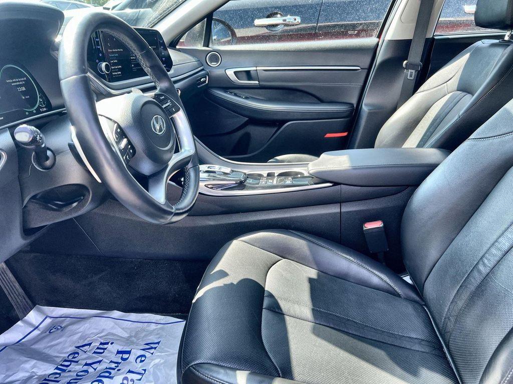 used 2023 Hyundai Sonata Hybrid car, priced at $23,477