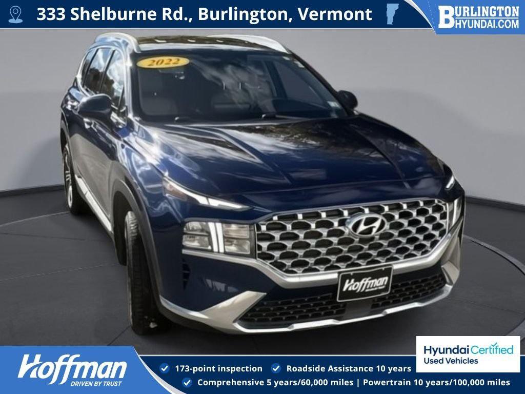 used 2022 Hyundai Santa Fe car, priced at $23,400