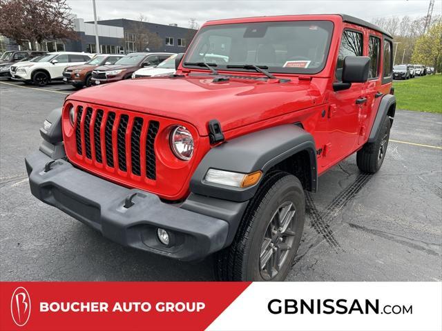 used 2024 Jeep Wrangler car, priced at $37,295