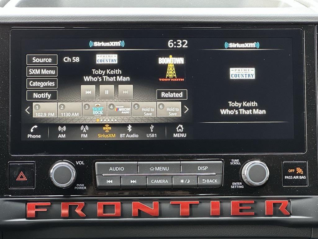 new 2025 Nissan Frontier car, priced at $39,579