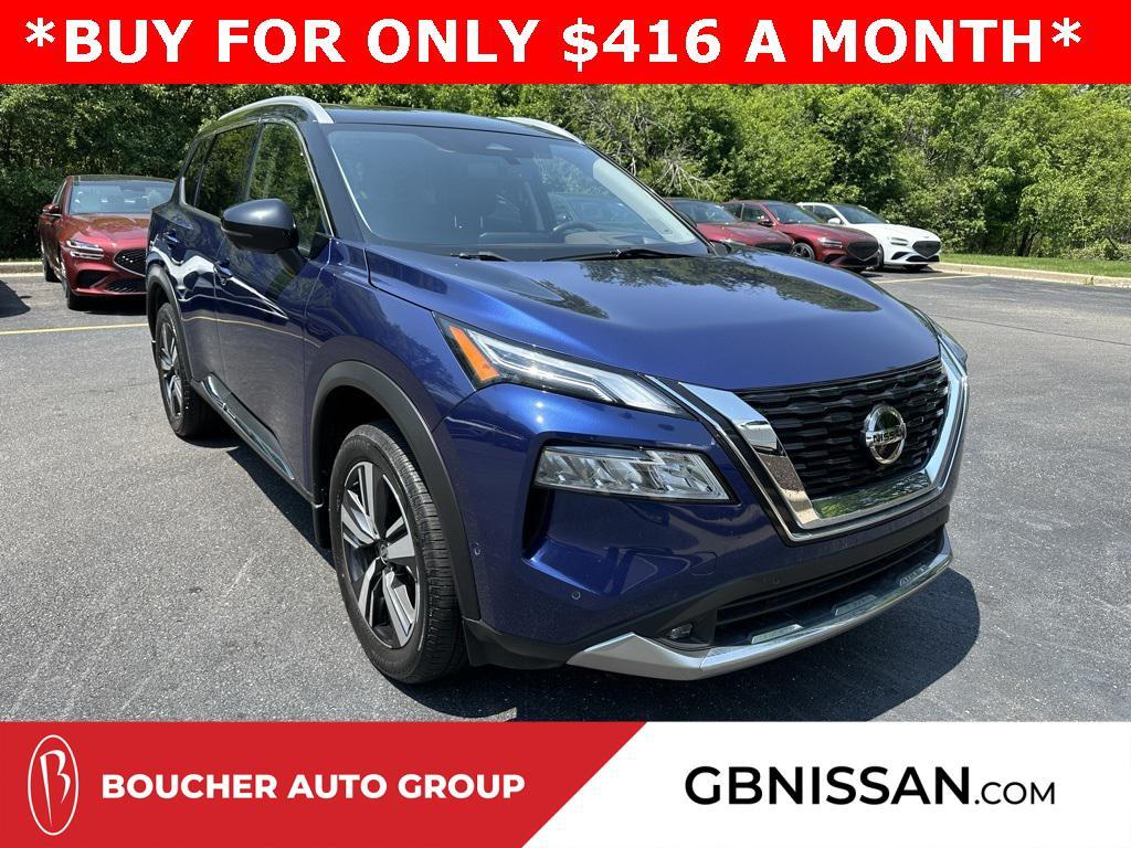 used 2021 Nissan Rogue car, priced at $28,595